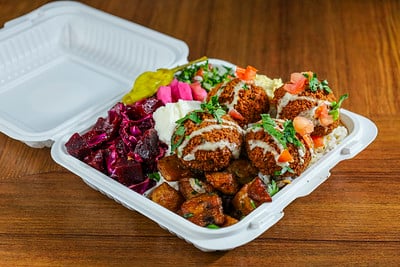 Assiette falafel